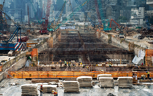 a finite spatial interval